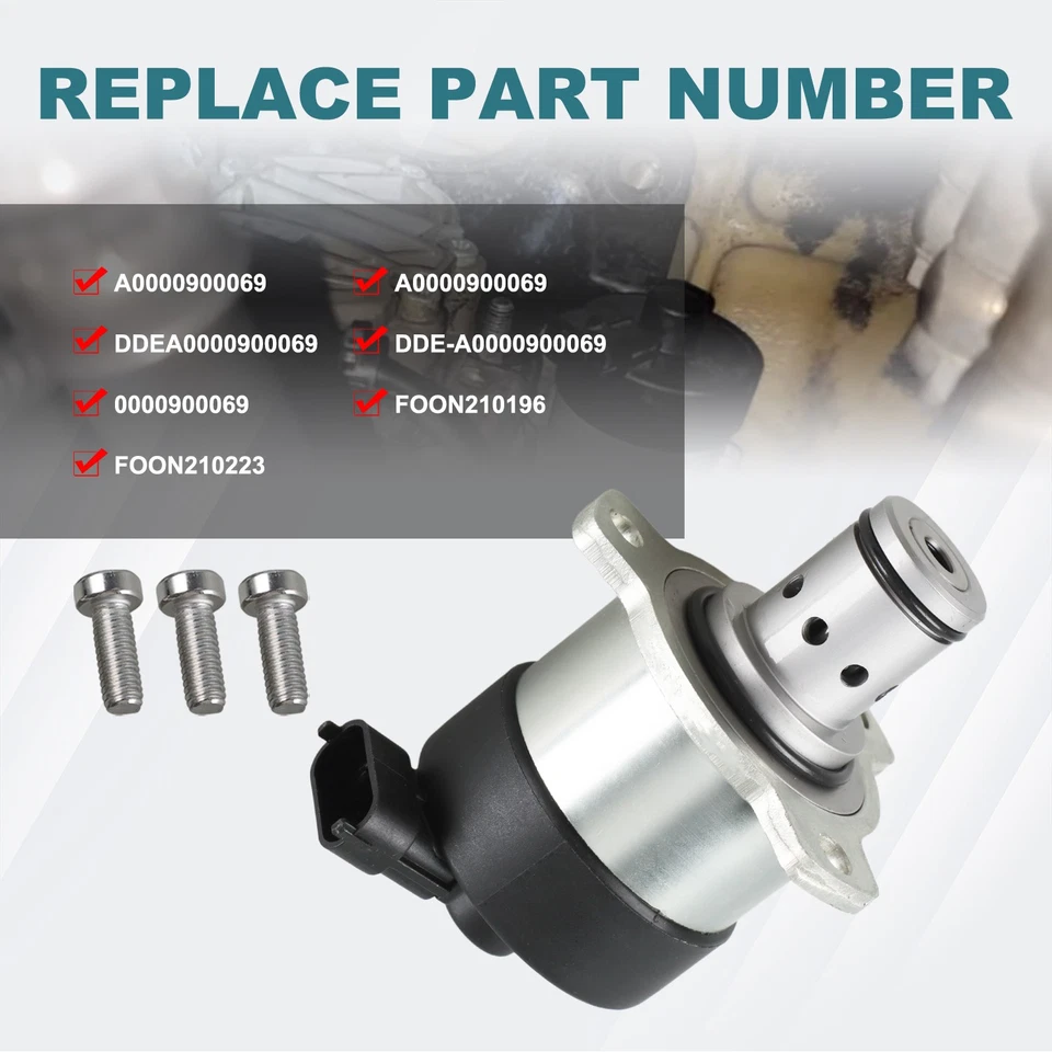 Válvula de control de cantidad medidor de combustible para Western Star 47X 49X 57X A0000900069 nueva Foto 3 de 4