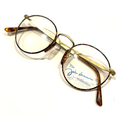 John Lennon Brille JL05 Imagine Gold Havana Brille Brillengestell 49-18