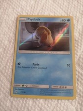 POKEMON Psyduck 7/18 SM Detective Pikachu HOLO Pokemon Card