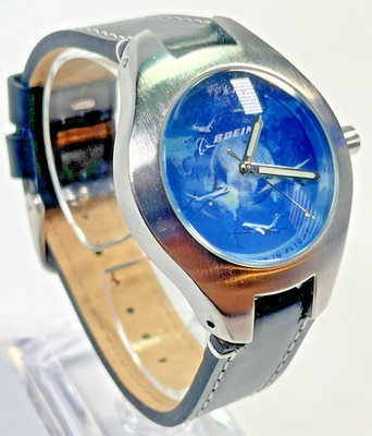 Boeing ''Partners in Flight'' 39mm collectors quartz watch with new battery.