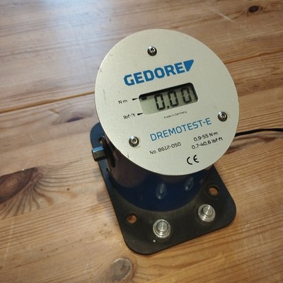 Elektronisches Prüfgerät DREMOTEST E 0,9-55 Nm GEDORE 8612-050