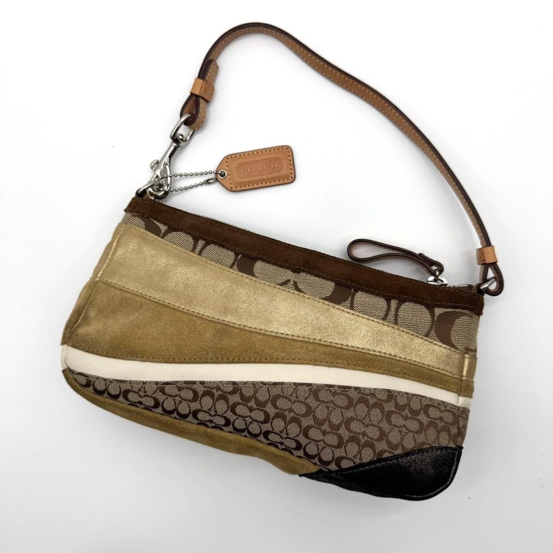 Coach Vintage Patchwork Accessory Authentic Used … - image 1