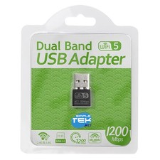 Simpletek USB Wi-Fi Adapter for Desktop Dual Band 2.4/5.8 1300mbps Windows