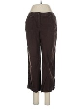 Charter Club Women Brown Casual Pants 6 Petites
