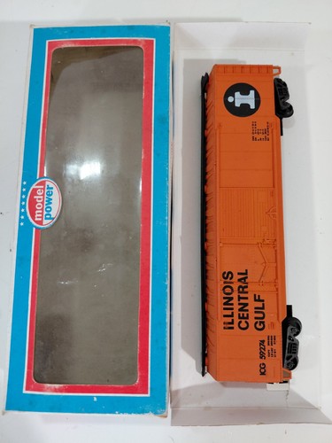 Modelo Power 9034 calibre HO modelo ferrocarril Illinois Central Gulf vagón de carga con caja | Zustand: Used