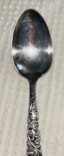 Vintage Andrew C Benedict 6" Silverplate Spoon - Ornate Design - Picture 2 of 6