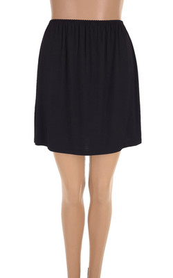 Shushu/Tong Layering Mini Skirt UK 6 US 2 XS Black SSENSE Exclusive