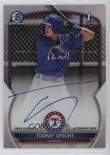 2023 Bowman Chrome Prospect Auto Refractor /499 Tommy Specht #CPA-TS Auto 3ca