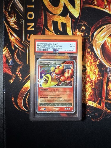 Magmortar LV.X graded PSA 2 for sale on eBay