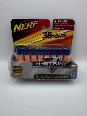 Nerf N-Strike Blue Suction Darts 36-Pack RARE UNOPENED DAMAGED BOX DARTS INTACT