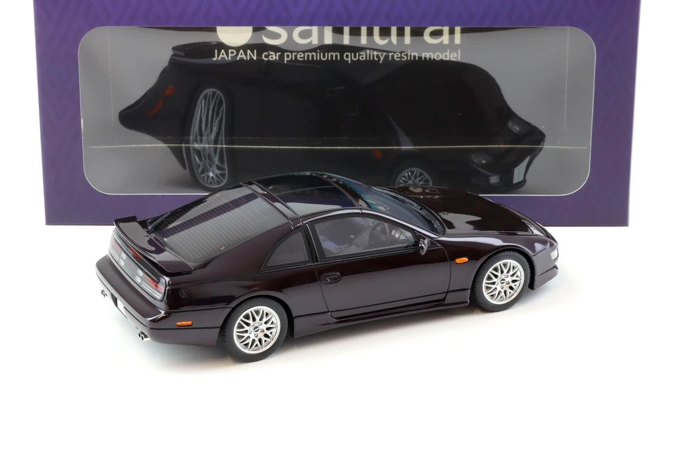1:18 Kyosho Resina Nissan Fairlady Z Version R 2by2 Viola KSR18028P - Immagine 3 di 4