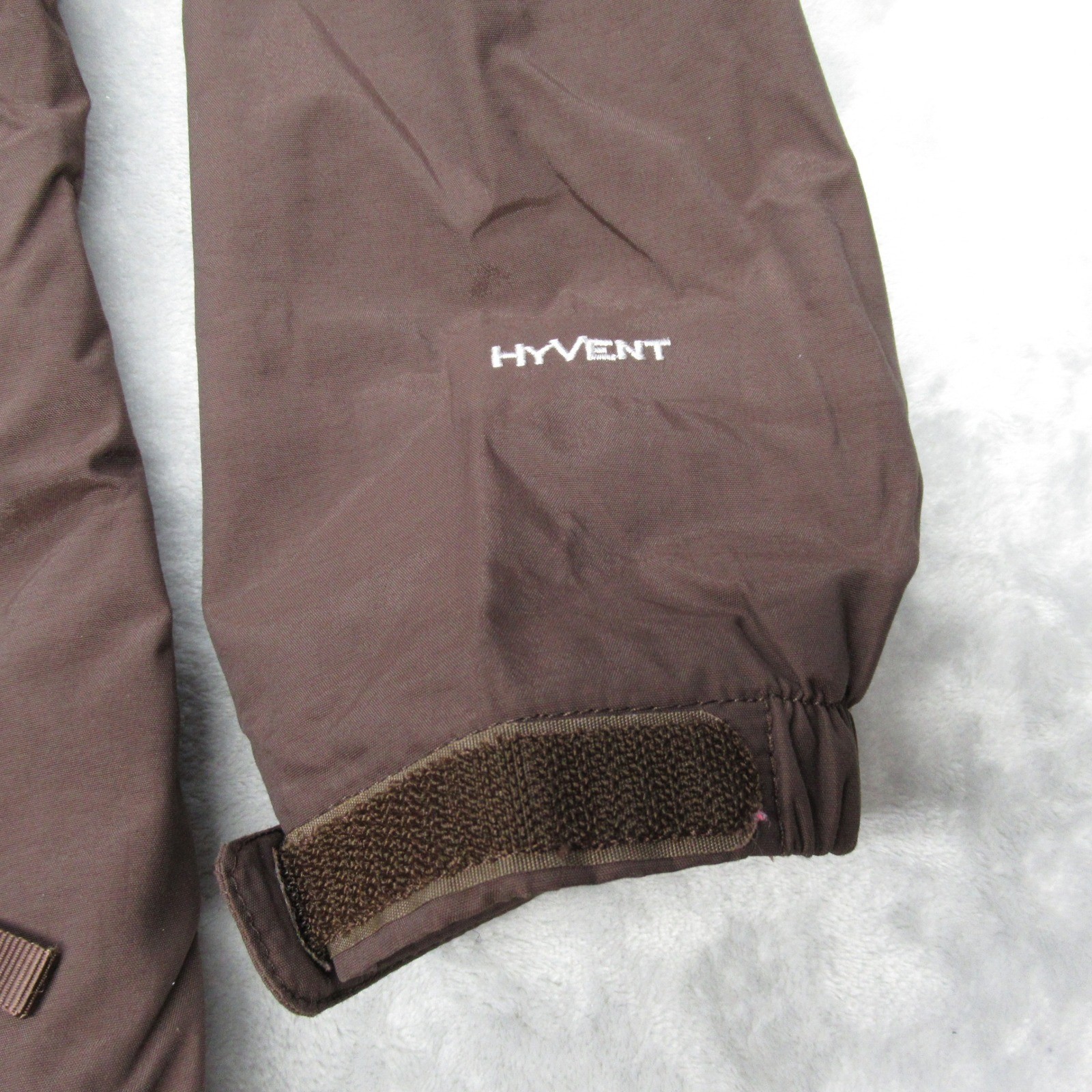 The North Face Jacket Youth Large Brown HyVent Hooded Waterproof Rain 3in1 Shell thumbnail 8