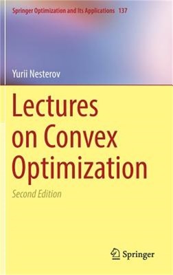Lectures on Convex Optimization (Hardback or Cased Book)