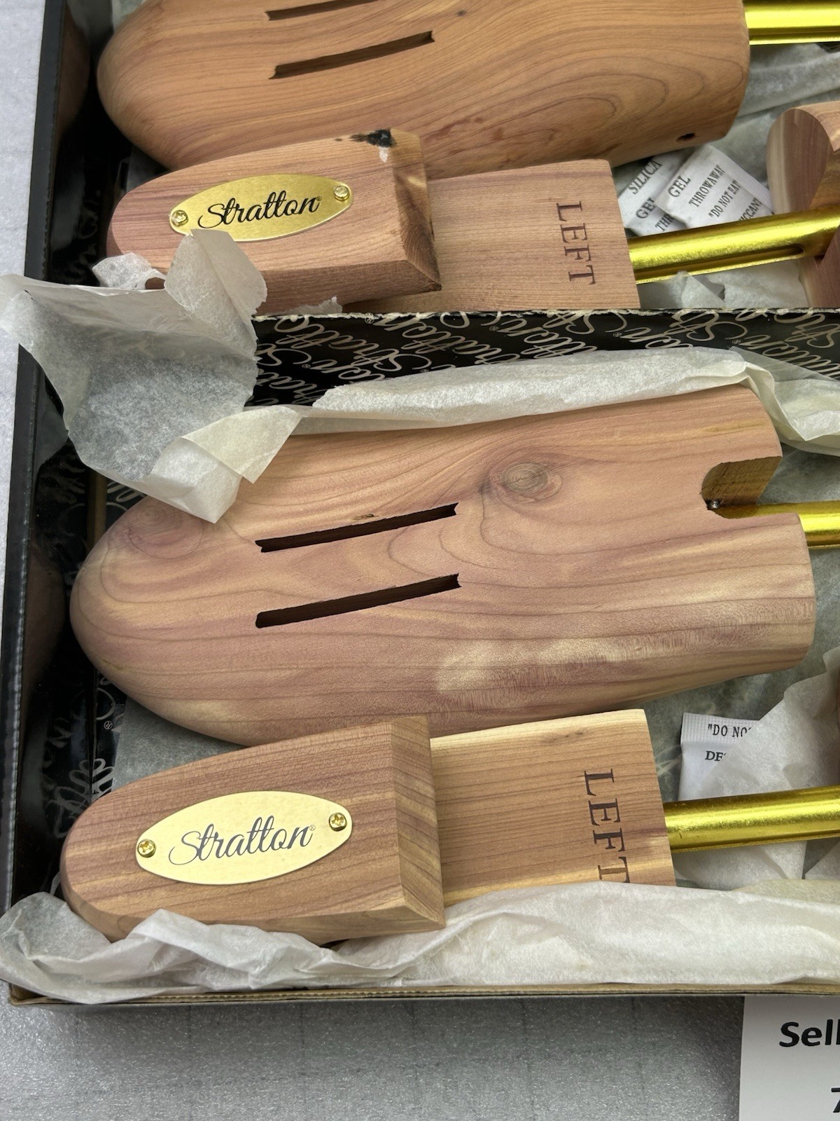 Stratton Cedar Shoe Tree Value 2-Pack Men's Sizes 14.5-16 (XXLarge) OPEN BOX