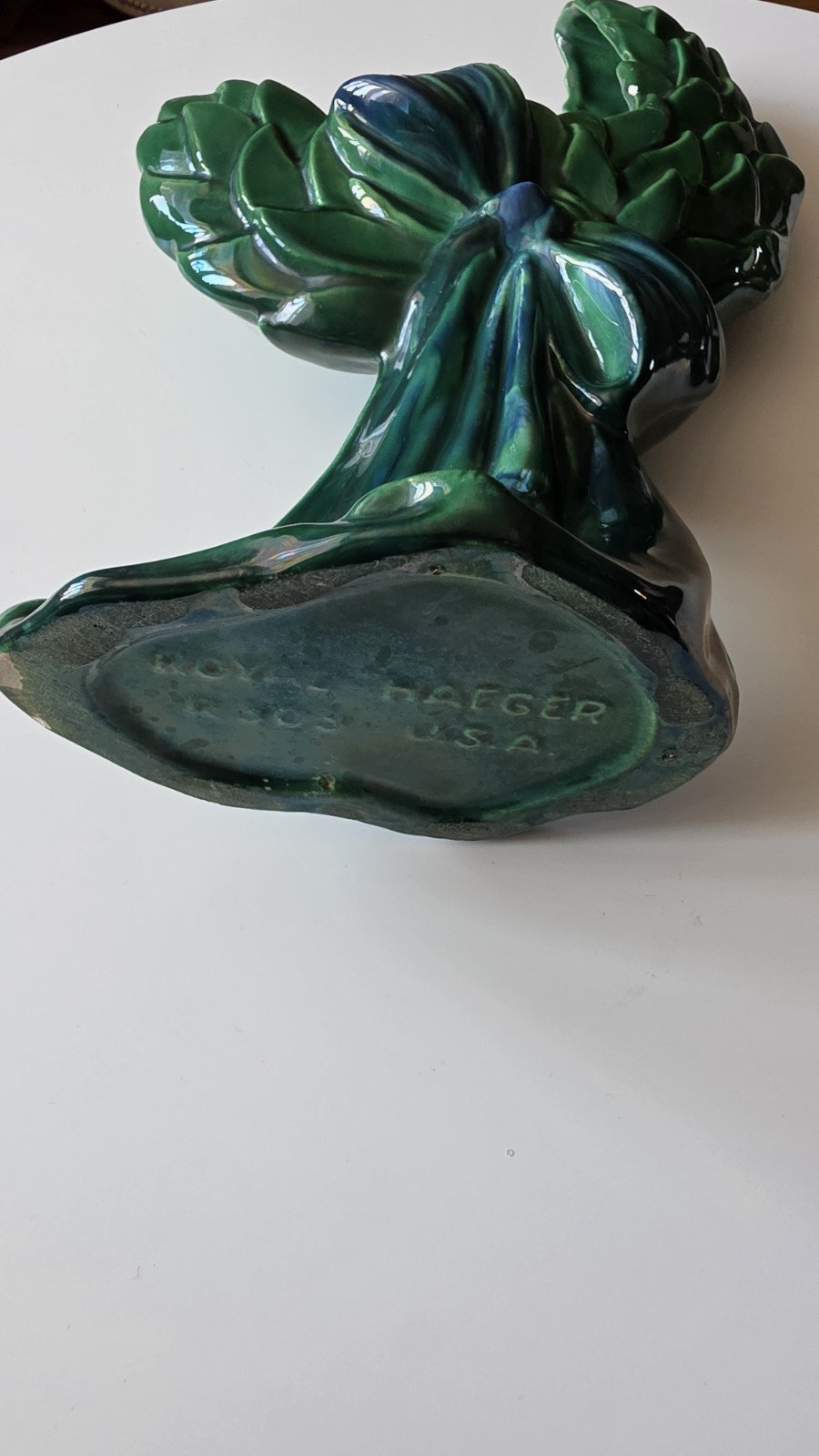 Royal Haeger Laurel Wreath Bow Vase | eBay