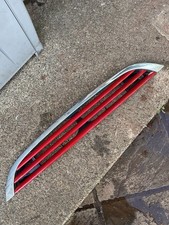 Mini Cooper S R53 Chilli Red Bonnet Grill 