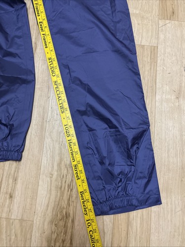 LL Bean Pants Tek Youth Size 14 Nylon Windbreaker Waterproof Hiking Snow Purple - Picture 4 of 7