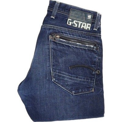 G-Star Herren Jeans blau Straight Regular W32 L34 (45585)