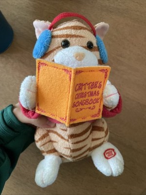 Rare Carolin Farm Critters Cat Animated Singing And Dancing