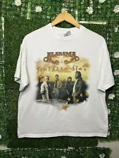 Vintage 1989 Alabama Southern Star Tee Jays Made in USA T-Shirt Size (XL) White