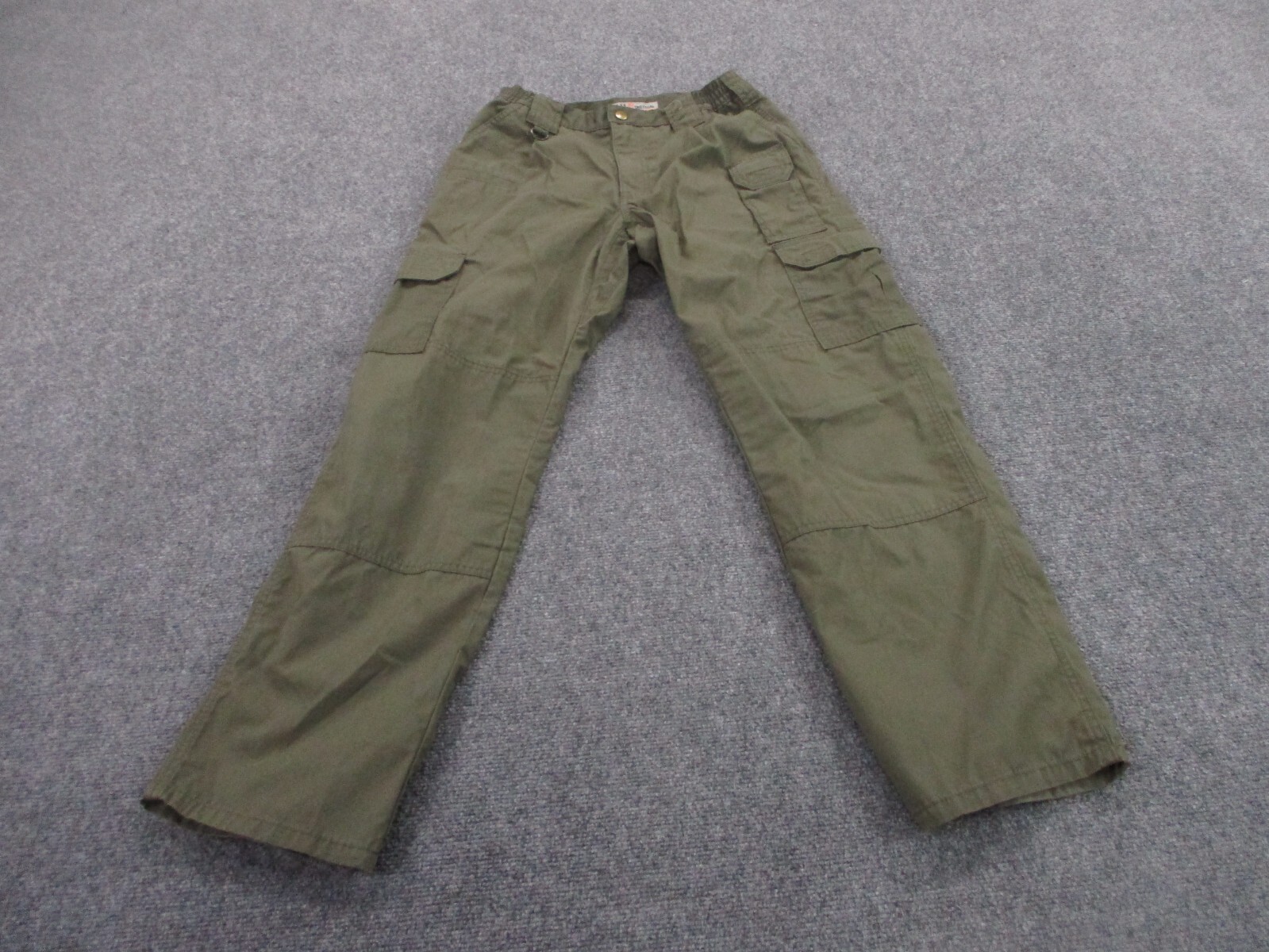 511 Tactical Pants Mens 30 x 32 Green Cargo Canvas Utility Workwear Casual Adult