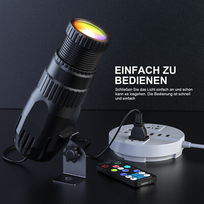 20W LED Pinspot RGBW DJ Effekt Licht  Par Strahler Beam Spot Bühnenbeleuchtung