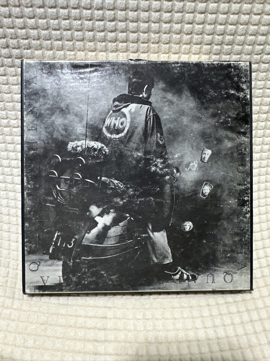 THE WHO – Quadrophenia R2R 7 ½ ips 1973 Double Tape w/ insert Pete