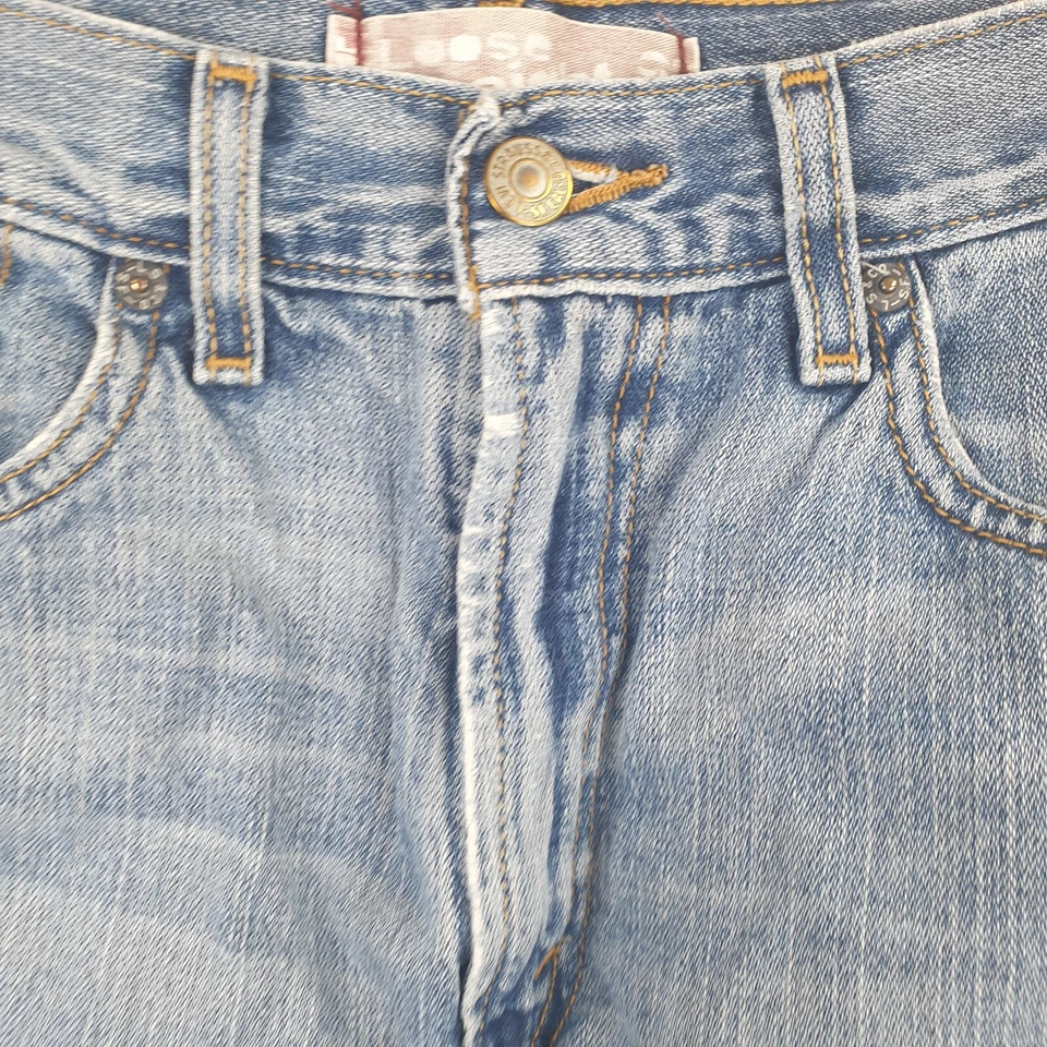 Levi's 569 Cut Off Jean Shorts Womens W30 Size 18 Regular Denim 100% Cotton - Image 2 of 4