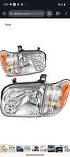 AUTOSAVER88 Headlight Assembly Compatible with 2005-2006 Tundra Double/Crew Cab 