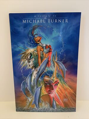 A Tribute To Michael Turner Trade Paperback TPB Fathom Aspen 