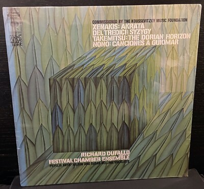 sealed XENAKIS Akrata TREDICI Syzygy TAKEMITSU Dorian Horizon NONO etc MS 7281 