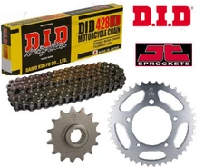 Yamaha TDR125 93-94 Heavy Duty DID Motorcycle Chain and Sprocket Kit