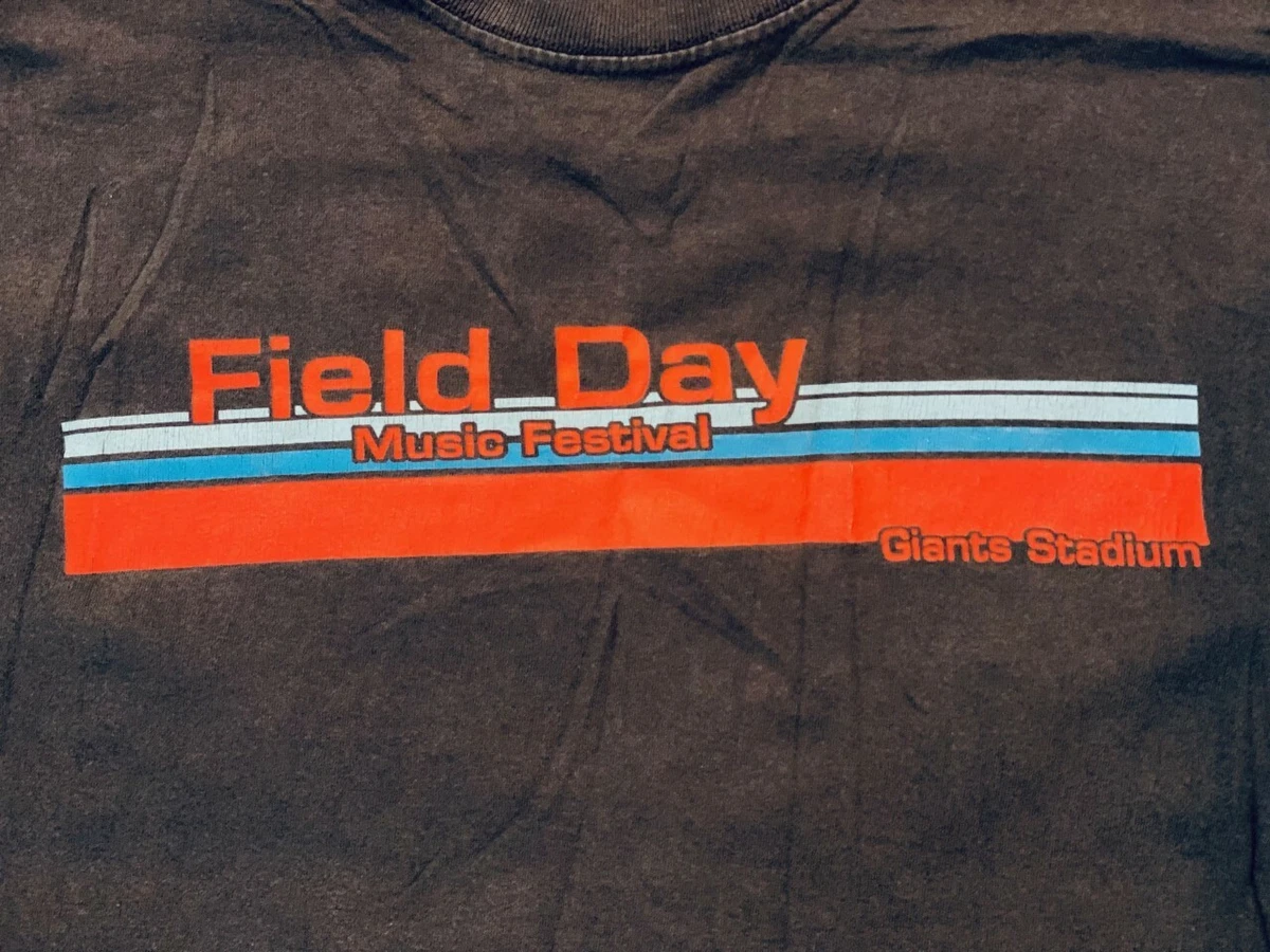 Vintage Field Day Music Festival T Shirt Radiohead Beastie Boys