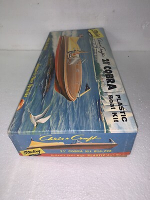 Vintage 1956 Sterling Models Chris Craft 21' Cobra Speed