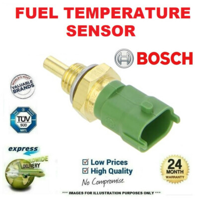 BOSCH FUEL TEMPERATURE SENSOR for VOLVO C70 II Convertible D5 2006-2010