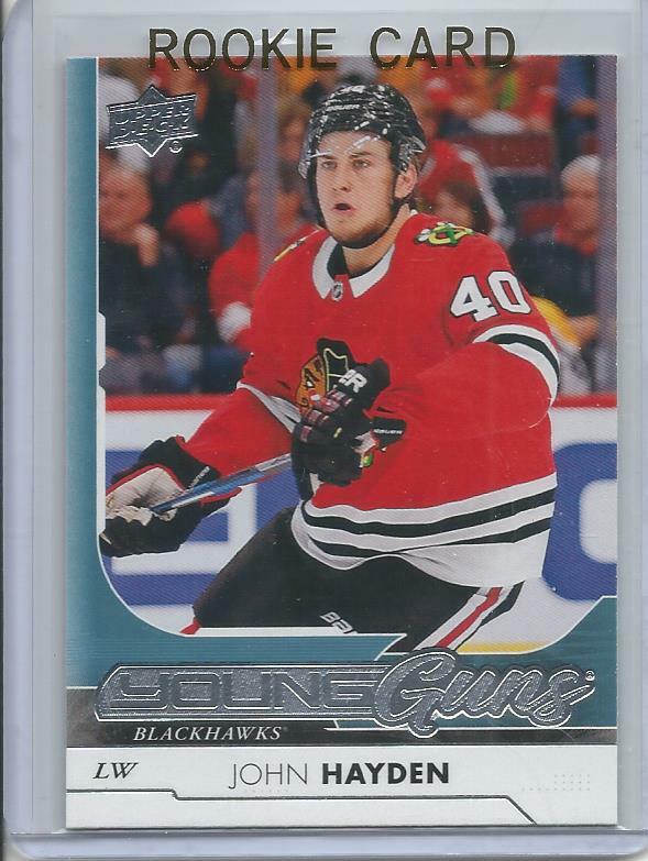 2017-18 Upper Deck Young Guns John Hayden Rookie Card RC #211 Mint