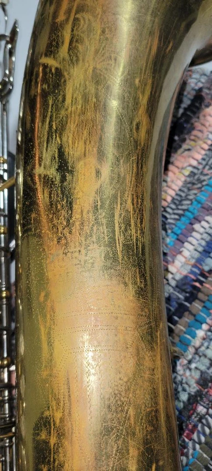 Saxofón Barítono Buescher Big B LLAVES DE REPUESTO / REPUESTOS / ¡Reparación! Foto 2 de 4