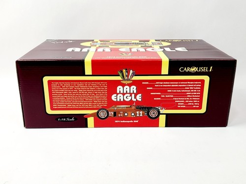 CAROUSEL #4703 AAR EAGLE 1974 PANCO CARTER #11 1/18 SCALE MINT IN BOX VERY NICE! - Picture 2 of 13