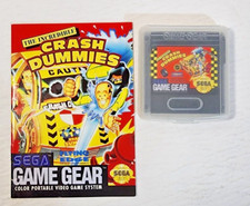 The Incredible Crash Dummies (Sega Game Gear) Authentic Tested with Manual