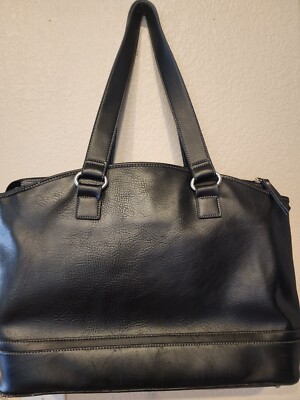 Samsonite By Heritage Travelware Black Laptop Bag Purse Tote 17