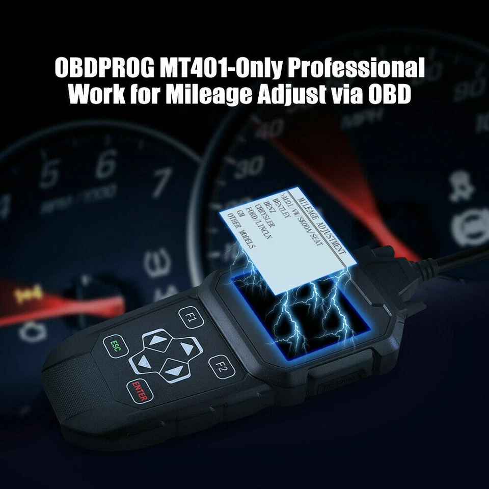 OBDPROG MT401 кластер пробег одометр коррекции автомобиля OBD2 сканер считыватель кодов - Изображение 4 из 4