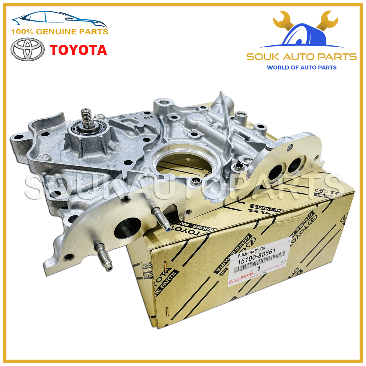 Oil Pump Assy for Toyota Caldina, Celica MR2, RAV4 - 15100
