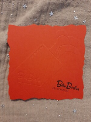 Perfume Card - Perfume Card. Betty Barclay 