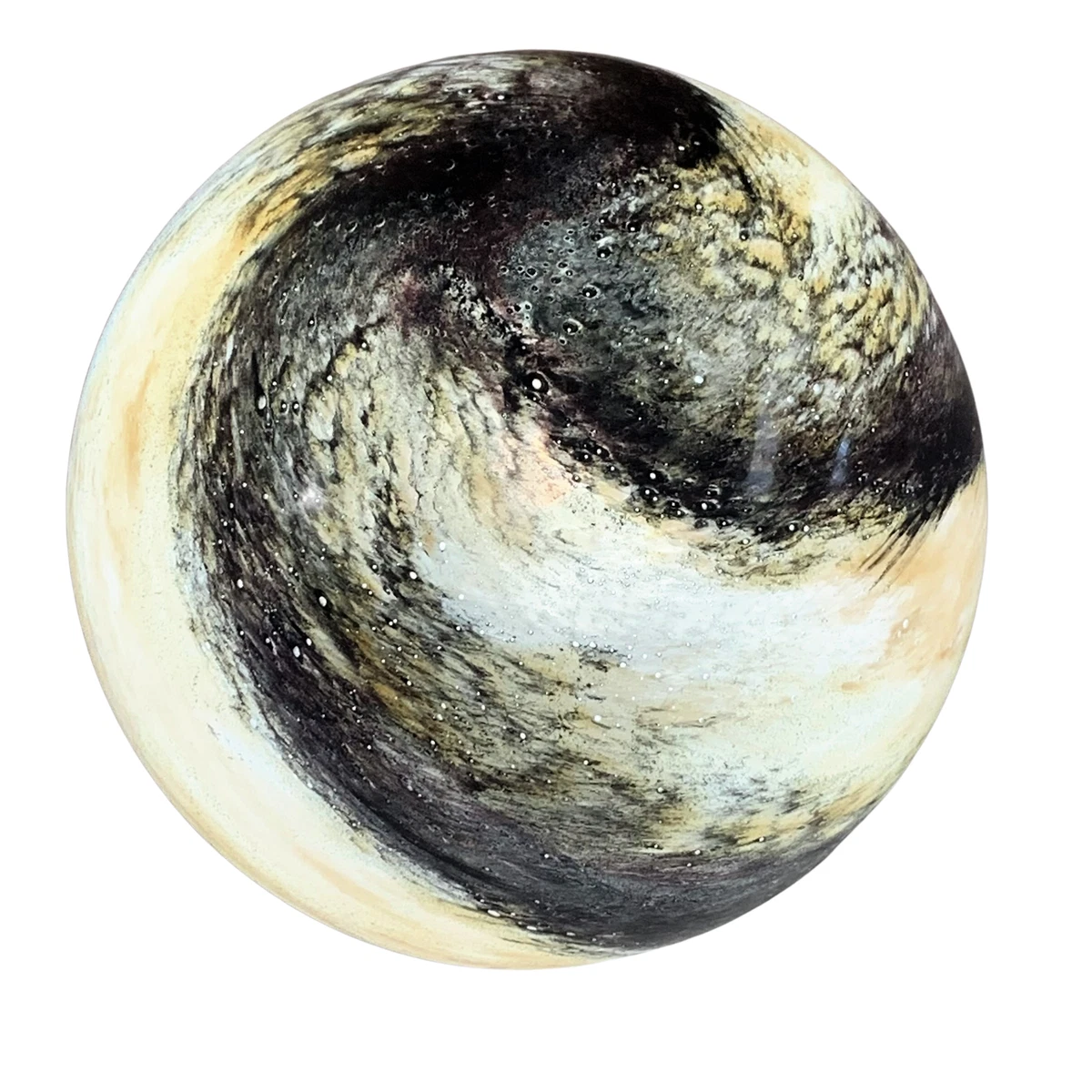 Glass Lamp Sphere Round Ball Planet Moon Table Desk Mood Lighting mixed colour