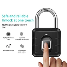 Waterproof Bluetooth Fingerprint Padlock Smart APP Keyless Thumbprint Smart Lock
