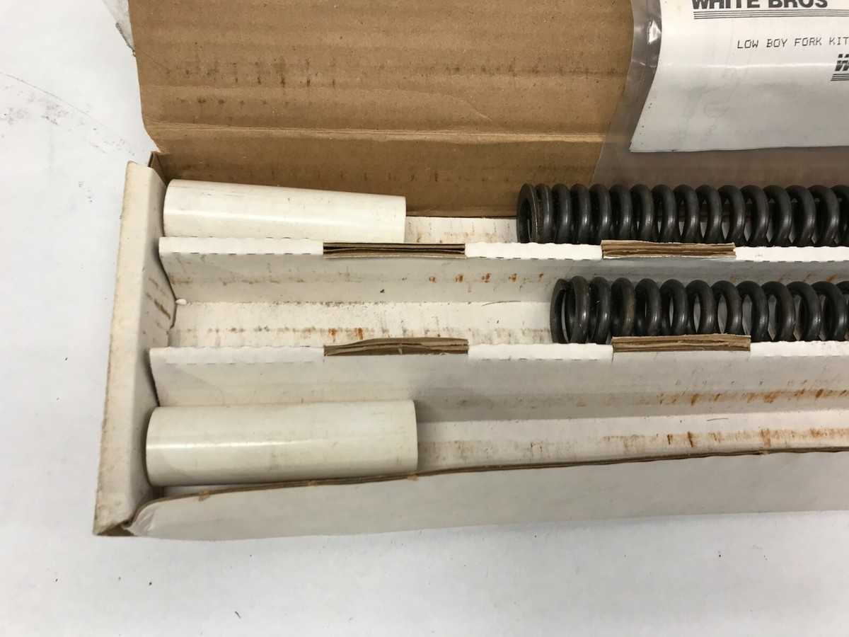 84+ 41MM SOFTAIL FXDWG Fork Spring Lowering Kit 28-100 White