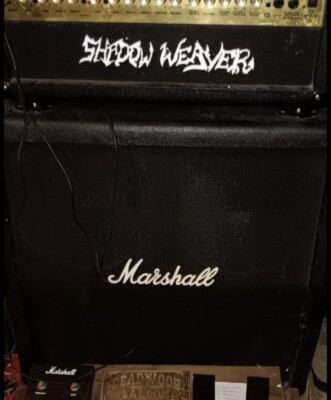 Marshall Replacement  With Your Own white Acrylic. Your Band Name. Laser Cut