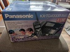 Panasonic KX-TG4000B 4 Line Digital Voice Mail System (BASE UNIT ONLY)