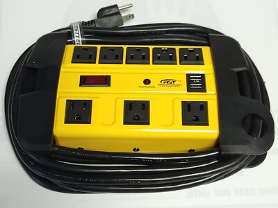 RST LTS 8TS 2U Rocket Socket Technology 8 AC Outlets 2 USB Outlets 3.1 ...
