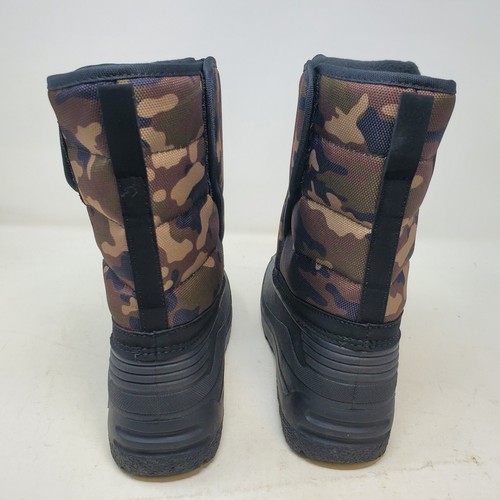 Unisex Kids Polo Ralph Lauren Harpyr EZ Waterproof Snow Boot / Camo Black / NEW - Picture 5 of 5